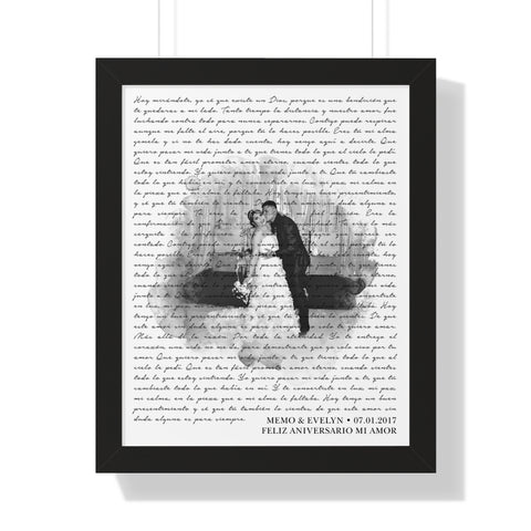 Printify Framed 16x20 - Memo & Evelyn - 1.3