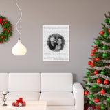 Lyrics -- Michael & Mariana 11/10/2018 -- 18x24 -- Printify