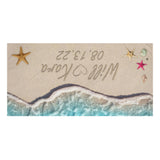 Beach Towel, 30x60 -- Will & Kara 08.13.22