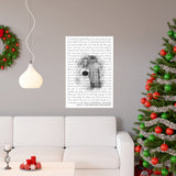 Lyrics -- Billy & Savannah 02.11.2020 -- Poster 20x30 -- printify