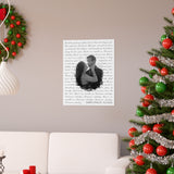 Lyrics -- Gabby & Phillip 12.27.2020 -- 16x20 -- Printify