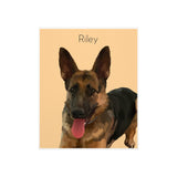 Printify Matte 9x11 Poster - Dog 2.6 - Riley