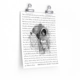 Lyrics -- Shenelle & Allen 02/25/2022 -- 9x11 -- Printify