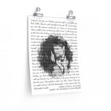 Lyrics -- Chris & Paige 03/26/2021 -- 11x14 -- Printify