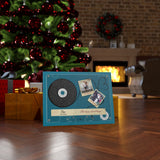 Cassettes-Tape Print -- Canvas 18"X24" -- Johnny and Jeannie