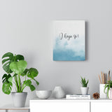 Own Quote Text -- Canvas 8"x10" -- I hope so!