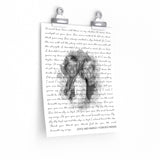 Lyrics -- Joyce and Margo Forever Friends -- 9x11 -- Printify