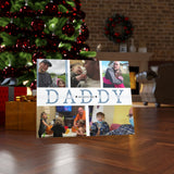Print poster -- We love you Daddy -- Canvas Gallery 24"x30" -- Printify
