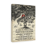 Thank You Lyrics -- Canvas 12"X16" -- 2 -- printify