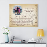 Dad poster -- Mark C. Bry -- Canvas 24x30 -- printify