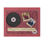 Canvas 30x24 Printify - Barbara & Keith Cassette - 11/09/2002 I'll Never Let You Go