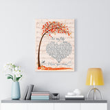 In my life lyrics -- Canvas 18x24 -- 14 -- printify