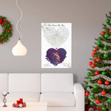 Lyrics -- Chris & Trinity 06.11.22 -- poster 20"x30" -- Printify