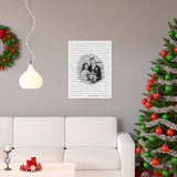 Lyrics Song -- Poster 18"x24" -- Eric & Isabella