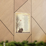 Poster Matte 11x14 Printify - I Cross My Heart - Design 5