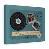 Cassette -- Seth & Kristina 05.29.2018 -- Canvas 11x14 -- Printify