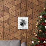 Printify Matte 11x14 Poster - Your Love Amazes Me - Mike & Amy August 4, 2019