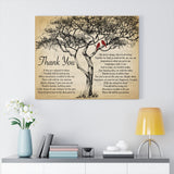 Thank You -- 31 -- Canvas 24x30 -- Printify