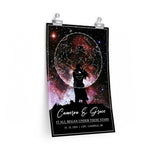 Star map -- Grace & Cameron 19.10.2020 -- 12x18 -- Printify