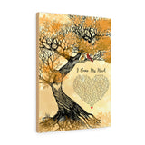 I Cross My Heart Lyrics Poster -- canvas 18x24 -- 19 -- printify