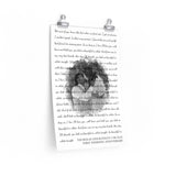 Lyrics -- Nicholas and Katelyn 06.18.22 -- 12x18 -- Printify