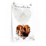 Lyrics Song -- Poster 20"x30" -- Mary & Todd