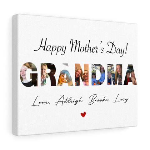 Photo Collage Prints -- Canvas 11"X14" -- Adleigh Brooke Lucy