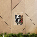 Printify Poster 9x11 - P-Nut Dog 2.6