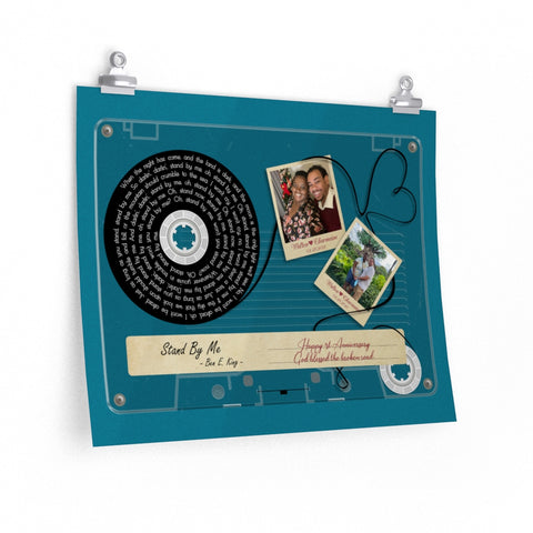 Cassette -- Walton & Charmaine 02/28/2021 -- 16x20 -- Printify