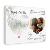 Two Hearts In Love -- Canvas 12''x16" -- DANIEL & HOPE KERBS