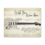 Canvas Gallery Wraps Printify 14x11 - Wish You Were Here - Design 8