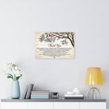 Thank you -- 25 -- Canvas 12x18 -- Printify