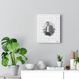 Lyrics -- Daddy -- Canvas 8x10 -- Printify