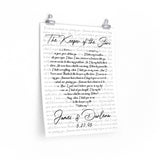Lyrics -- James & Darlena 5/27/95 -- 16x20 -- Printify