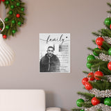 Family Anniversary -- poster/ 11''x14'' -- Alberto left