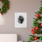 Printify 11x14 Poster - 1.3 Lyrics - Arron & Heydy