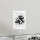 Printify Premium Matte 11x14 Poster - Simple Man 1.3 - Always be you, love Mom Lisa