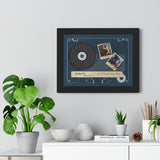 Lyrics -- Cyrus & Angel 01.22.21 -- Black framed 12x16 -- Printify