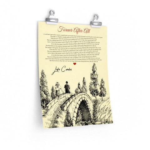 Forever After All -- New style 6 -- 11x14 -- Printify