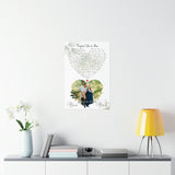 Prinitfy Premium Matte 20x30 Poster - Tangled Up in You - Barb & Brad April 14, 2023