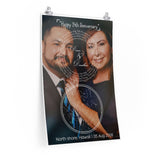 Memorial Gifts -- Poster 20"x30" -- Diana & Danathan 05Aug2008