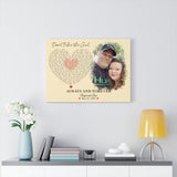 Lyrics Song -- Canvas 18"X24" -- Roger and Loru
