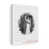 Lyrics -- Mark & Kathy 05.08.2021 -- Canvas 8x10 -- Printify