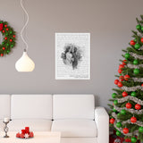 Lyrics -- Jamaal & Jessica 05.12.2021 -- 18x24 -- Printify