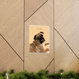 Printify Poster 9x11 - Luna Dog 2.6