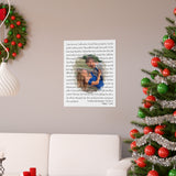 Lyrics -- Landon and Jasmine 05.08.21 -- 16x20 -- Printify