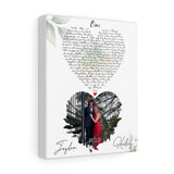 Jayden & Haley  -  11-13-21 - Canvas 8x10 - Printify