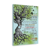 in My Life Lyrics -- Canvas  18"X24" -- 27