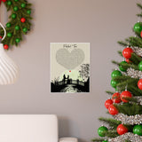 Lyrics Song -- poster/ 11''x14'' -- Perfect Two ̣̣(Auburn)