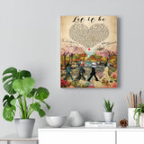Let it be poster -- 3 --  Canvas 11"X14" -- printify
